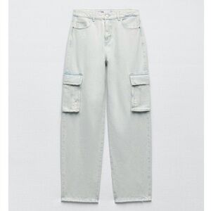 Zara Z1975 BALLOON CARGO JEANS